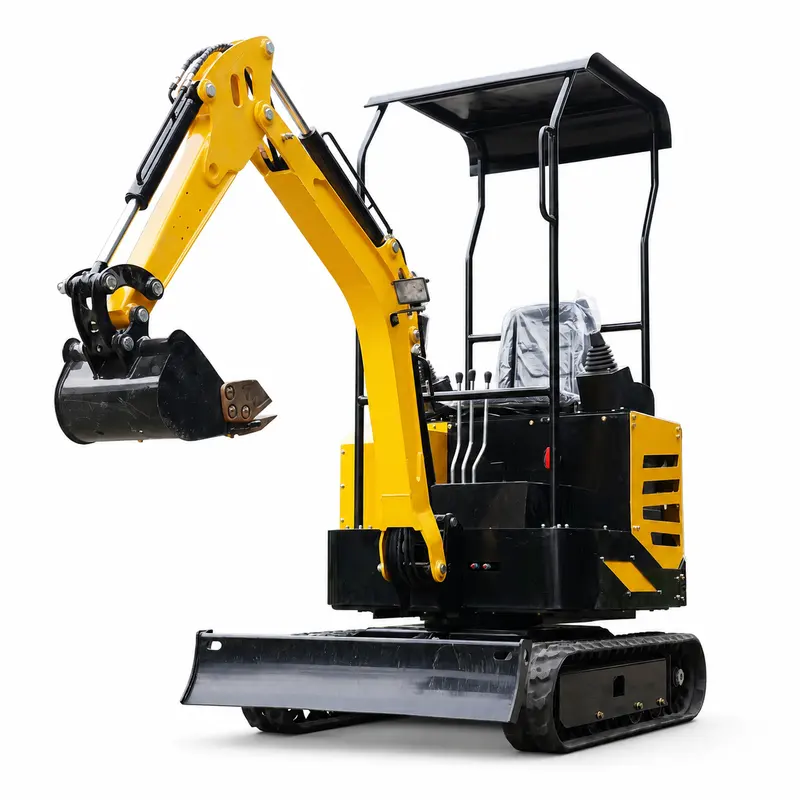 Miniature crawler excavator