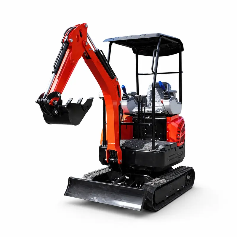 Miniature crawler excavator