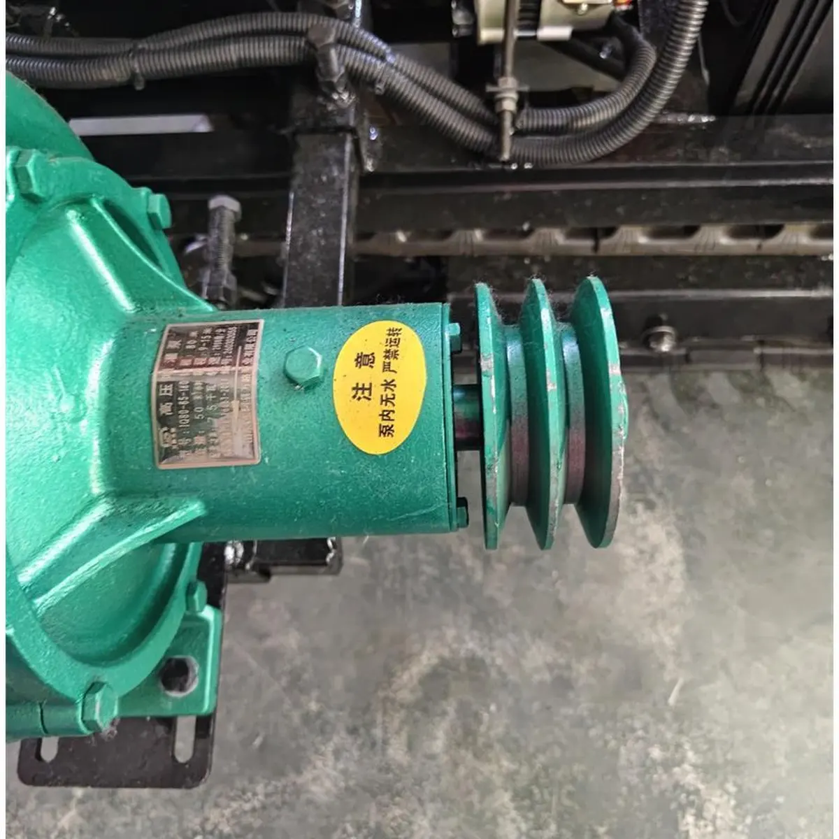 TJ-X150 - Detail View-Polia De Bomba De Água