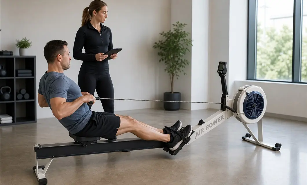 Technique-focused rowing with clear access