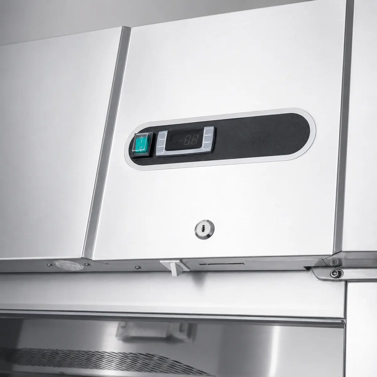 Temperatur regler und Panel Lock