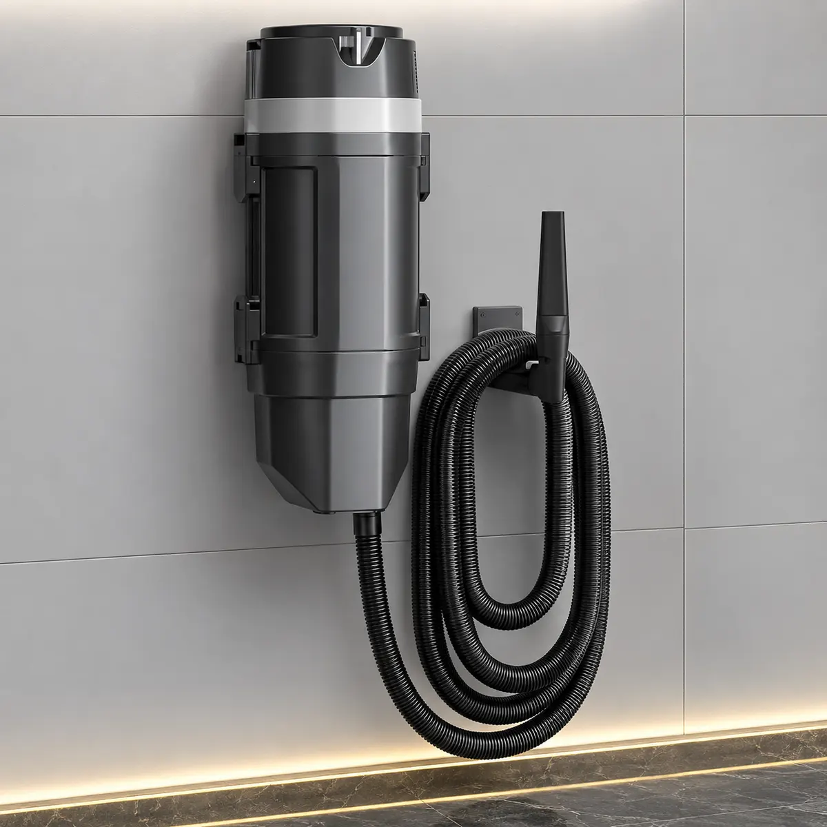 Wall-Mounted Vacuum Cleaner