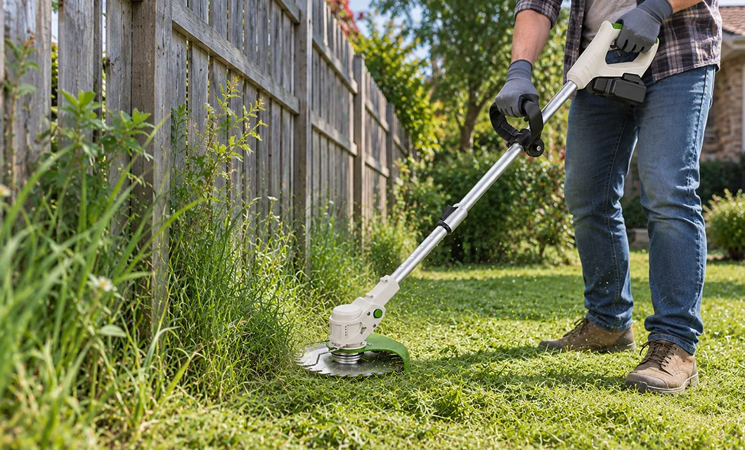 Tidy Grass Along Boundary Lines