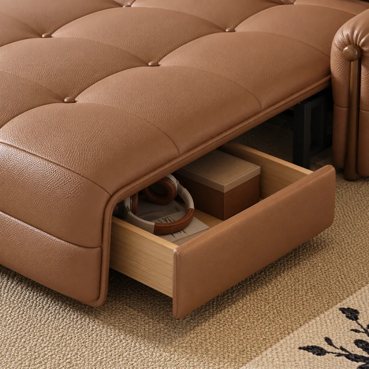 Under-Bed Storage Drawer Detail
