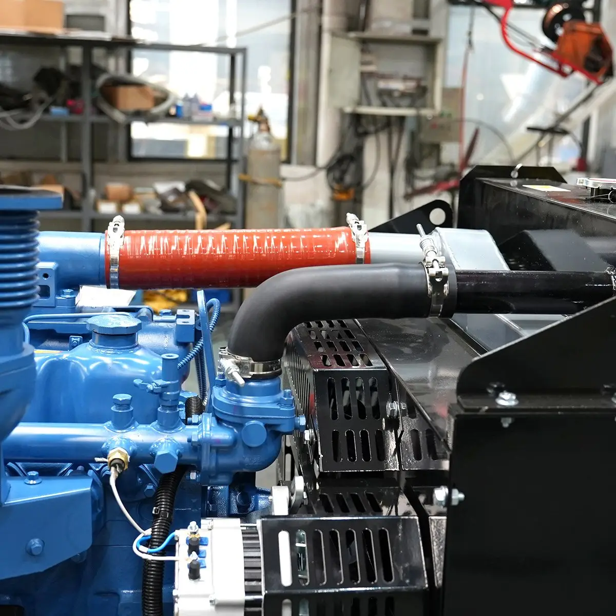 Détail du tuyau de radiateur supérieur