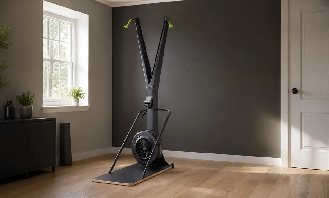 Vertical training with a defined floor station