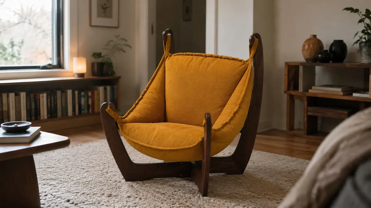 Shelf Reading Corner - Warm reading seat by shelves