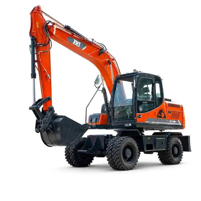 Wheel-type excavator