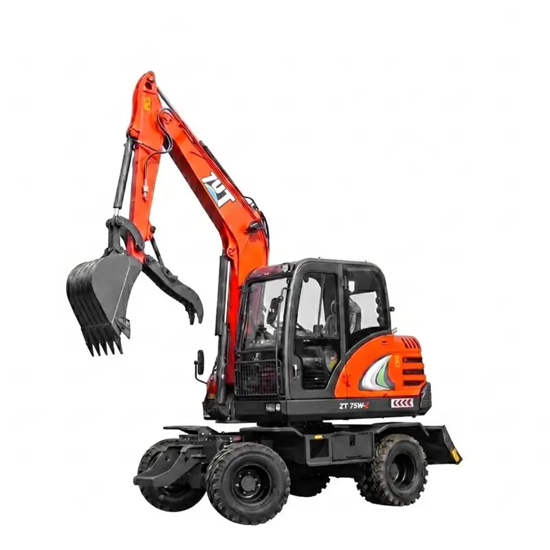 Wheel-type excavator
