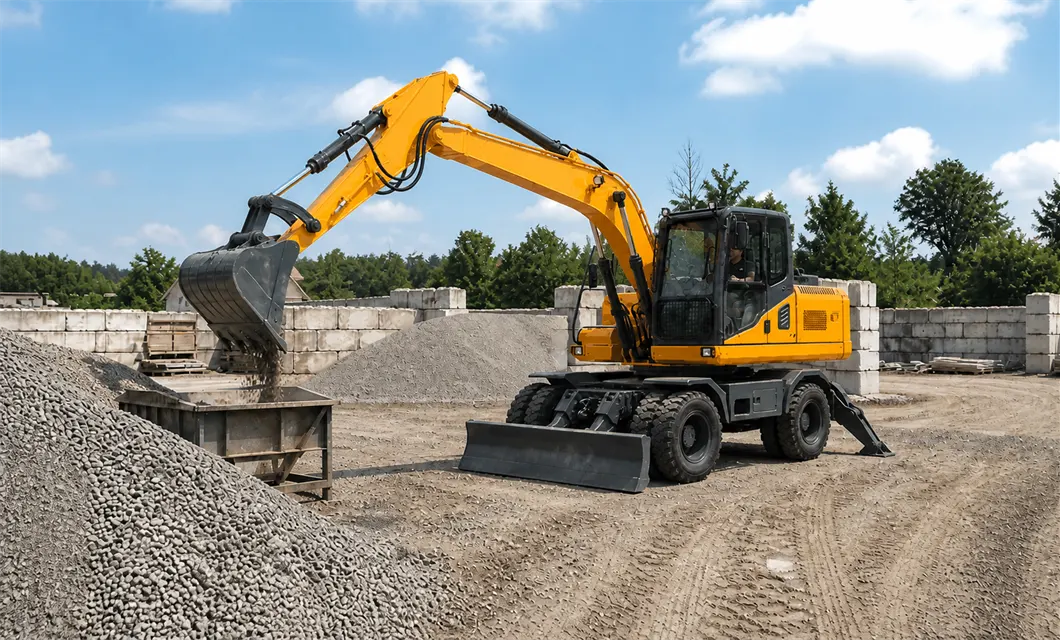 Aggregate and Road-Base Loading