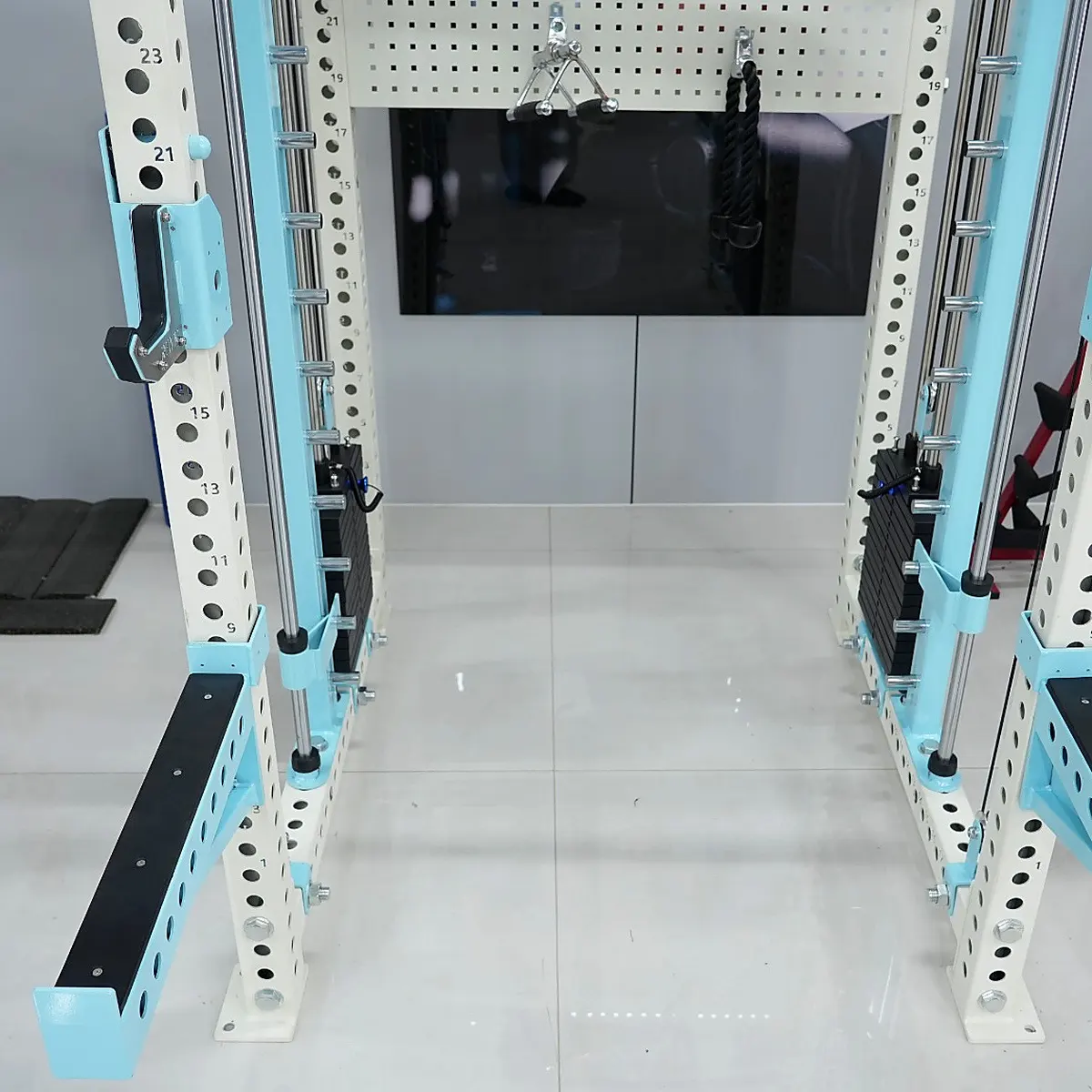 Lắp ráp trụ và thanh Rèn