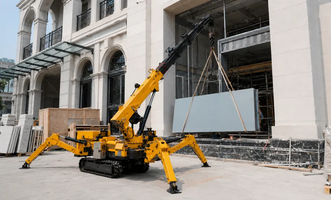 Building Facade Glass Installation
