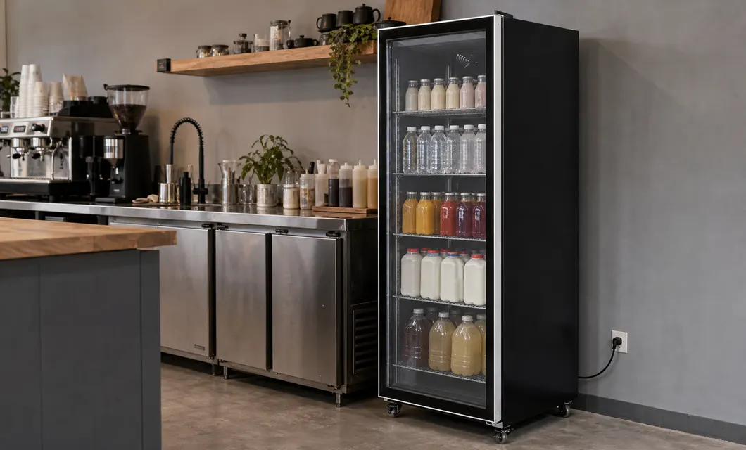 Khu vực chuẩn bị đồ uống cafe