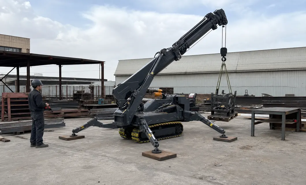 Precise Steel Yard Lifting