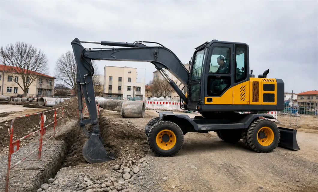 Utility Pipe Bedding Preparation