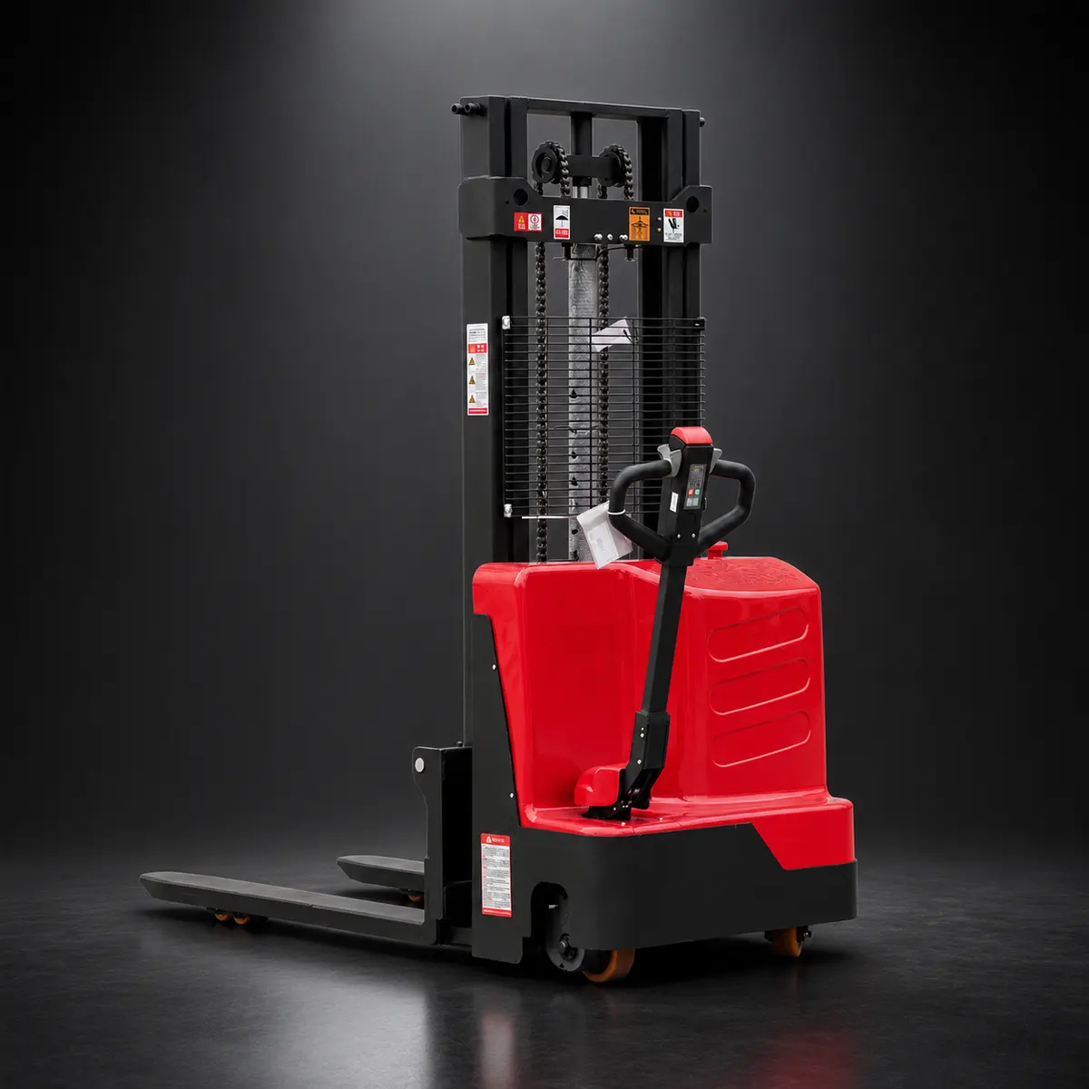 Walkie carrello elevatore completamente elettrico