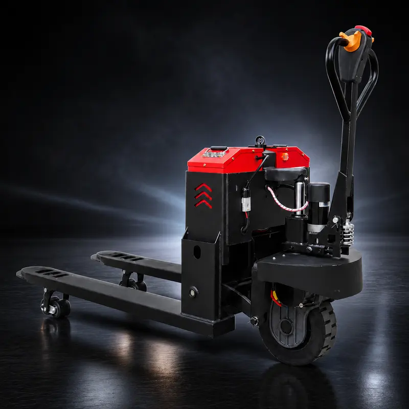 Carrello elevatore completamente elettrico
