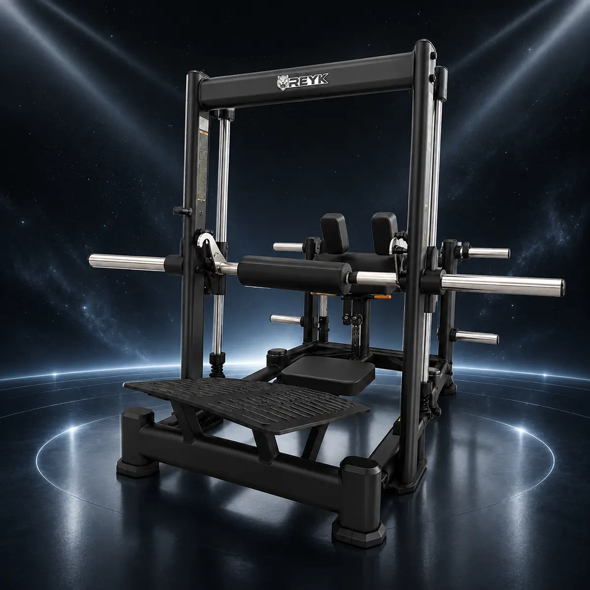 Macchina per hip thrust con carico a piastre