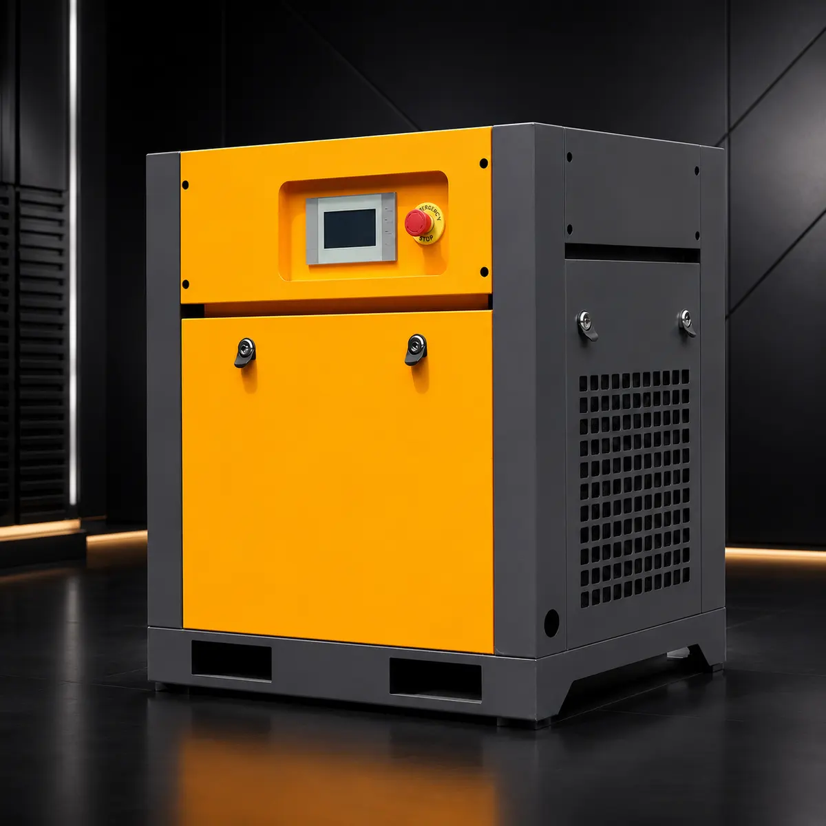 Conventionele IP23-luchtcompressor met enkele eenheid en variabele frequentie uit de STMART-serie