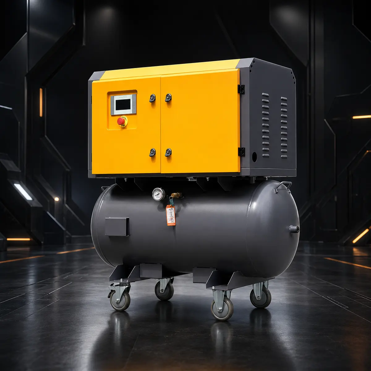 Standard-OPN-Serie 2-in-1, IP23 Luft kompressor mit variabler Frequenz