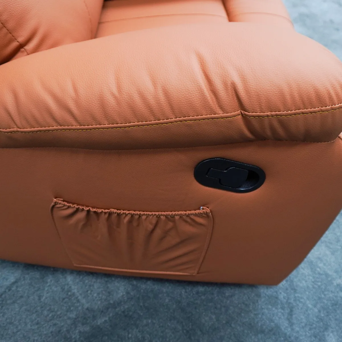 Side pocket and control switch