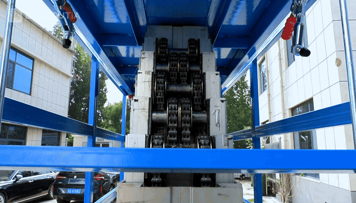 Synchronized Dual-Chain Drive