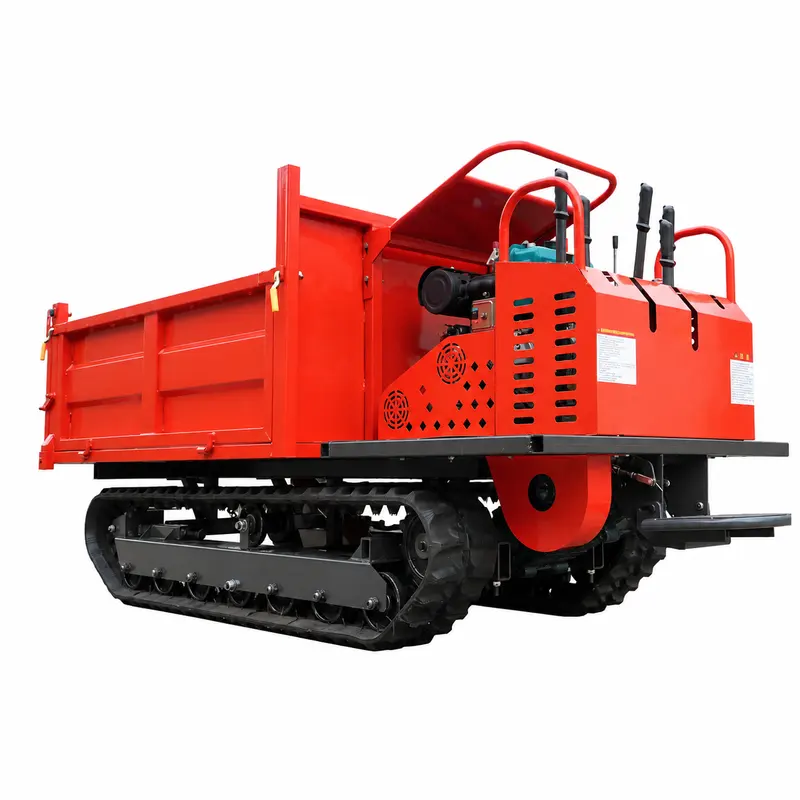 2-ton hand-guided tracked transporter