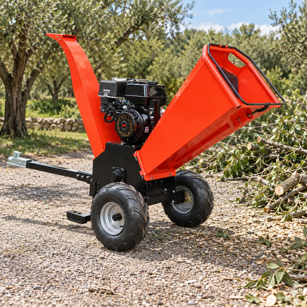 TY-300B Holz Chipper View 3