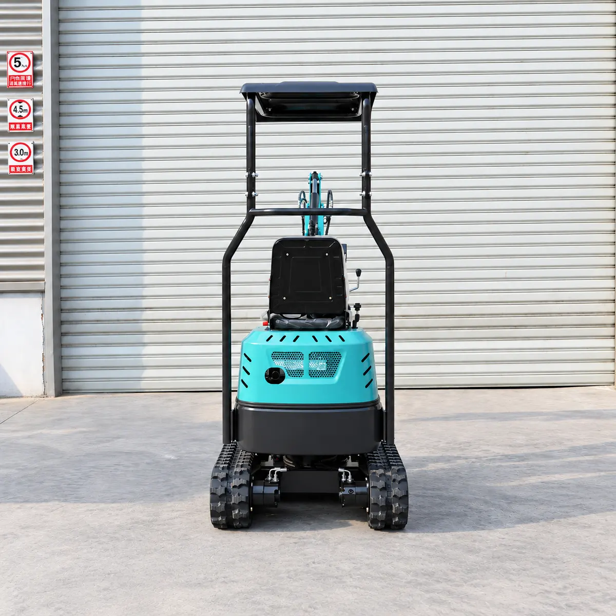 Mini Crawler Excavator Multi-angle View 6