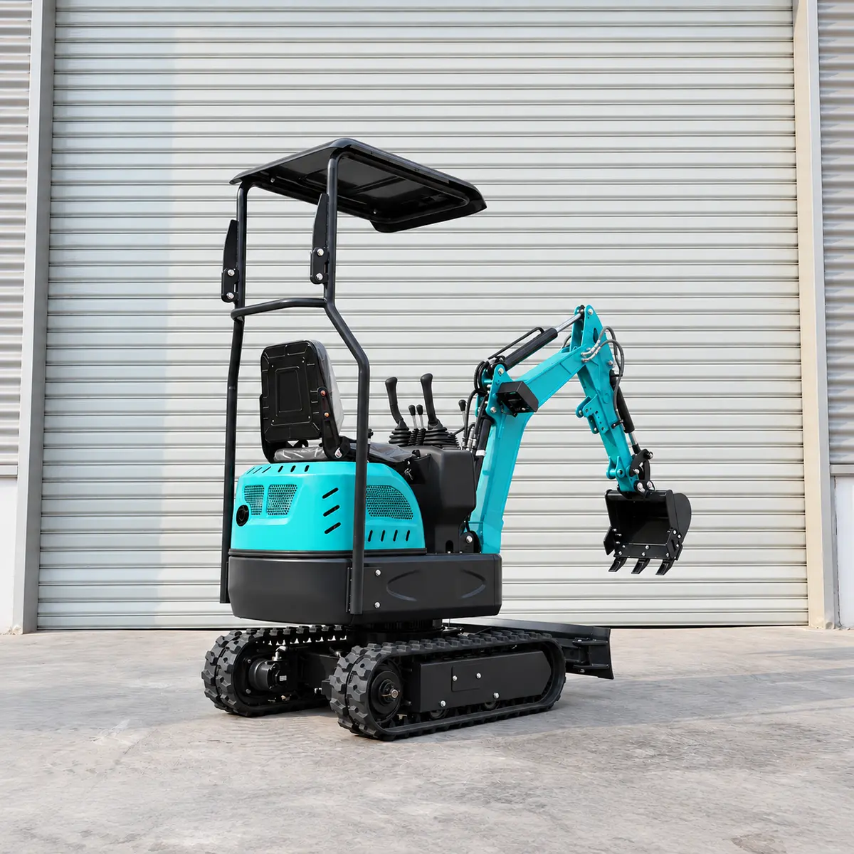 Mini Crawler Excavator Multi-angle View 7