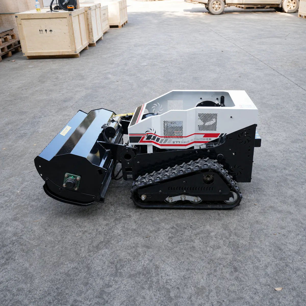 Multi-angle real-shot image – overhead view – left side