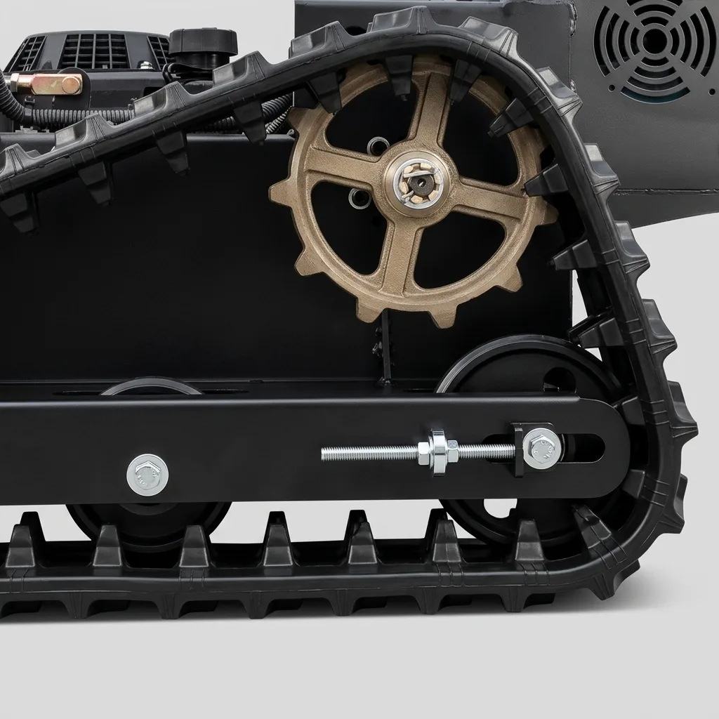 Tracked locomotion mechanism