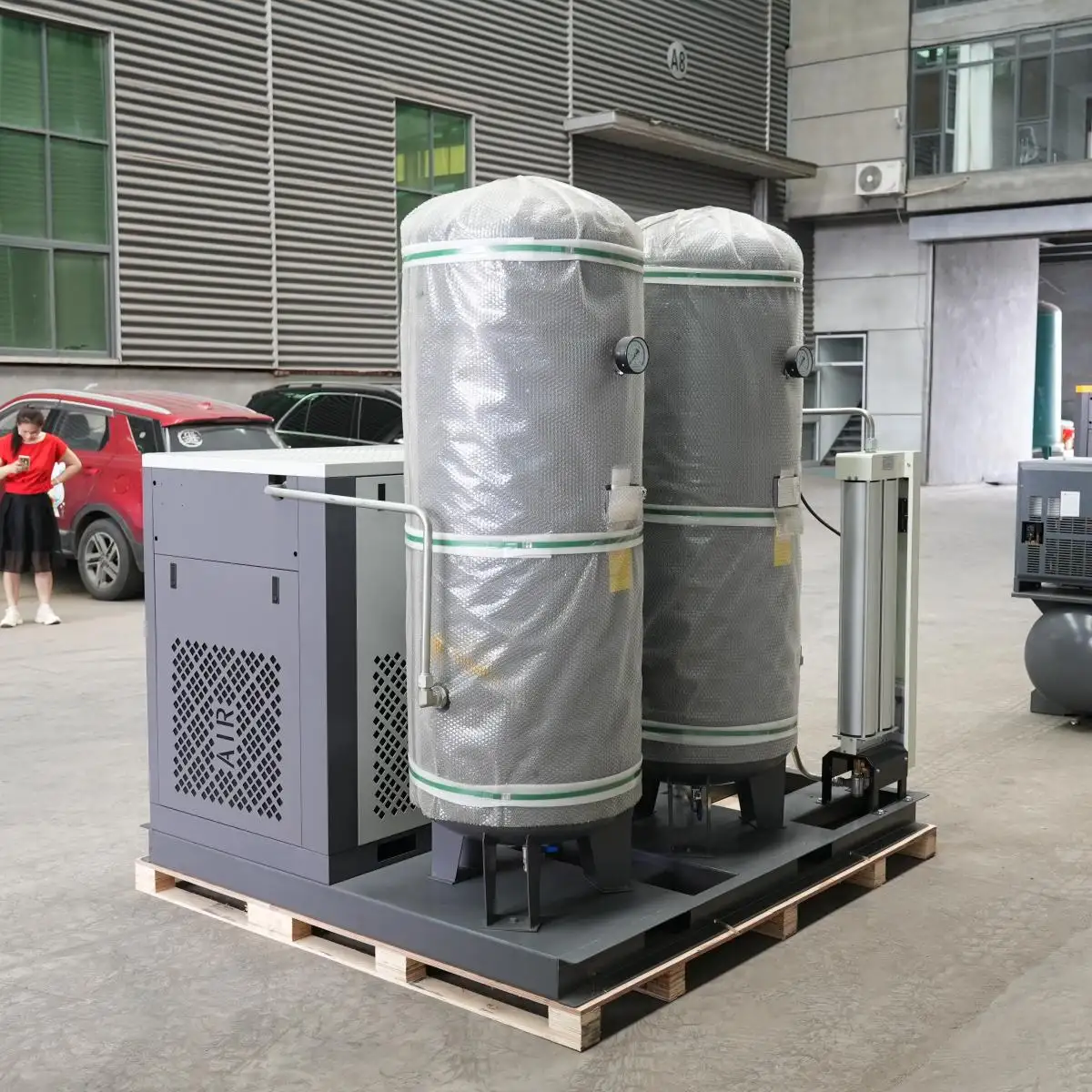 Compressor de Ar-Vista Multi-Ângulo 6