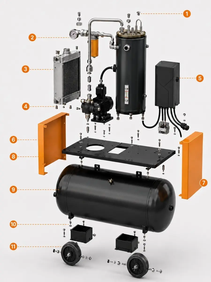 Produktstrukturdiagramm