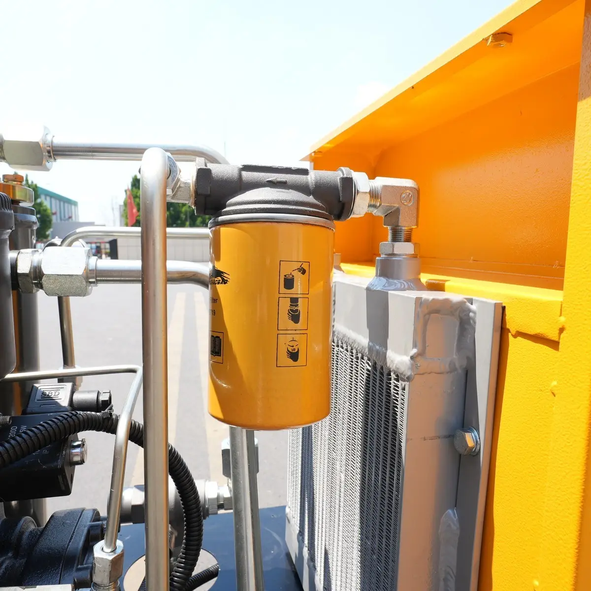 Inverter standard 2 in 1, 4 kW, senza custodia-Dettagli-Filtro olio