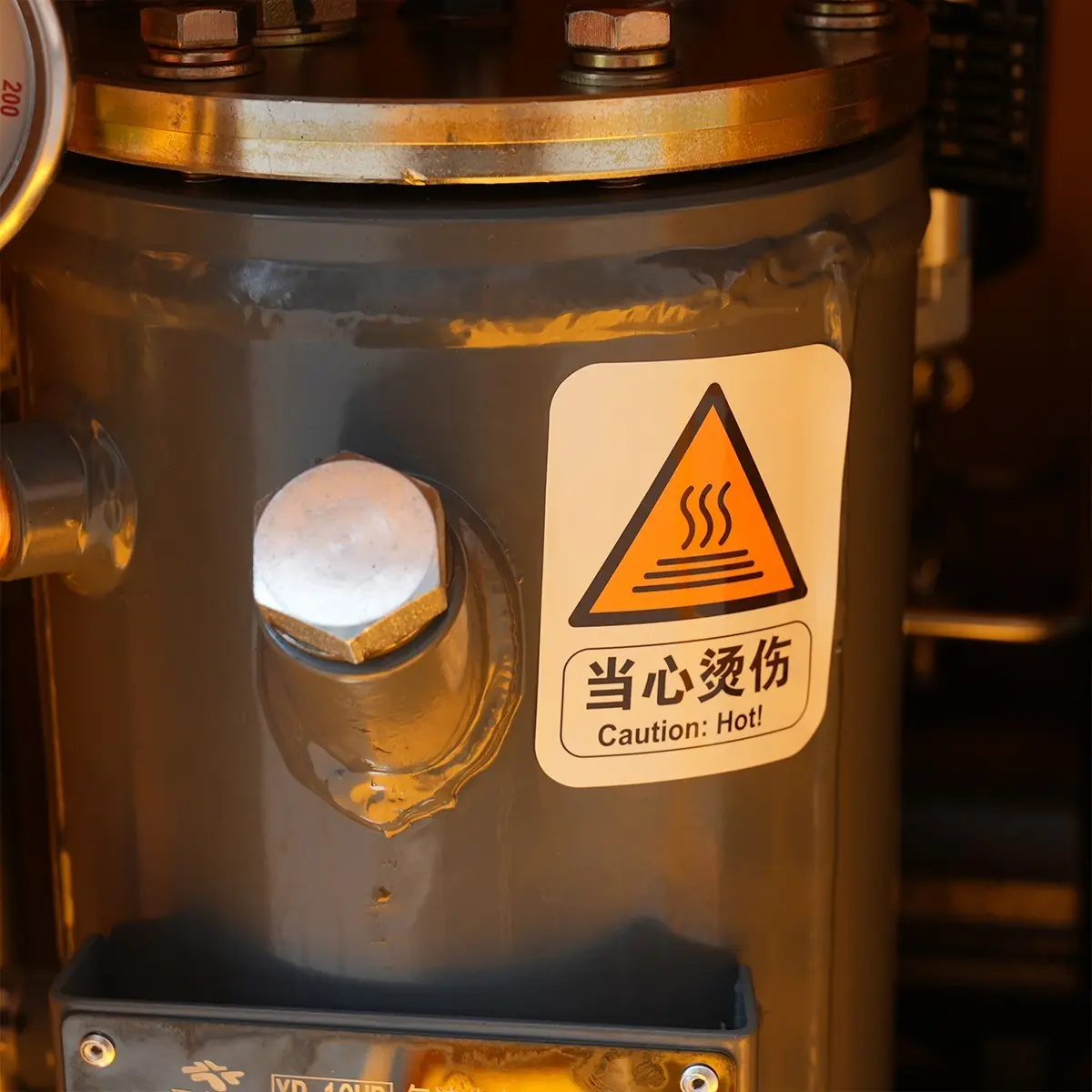 Variateur de fréquence à unité unique conventionnel, 7,5 kW-Détails-Réservoir de stockage d'air