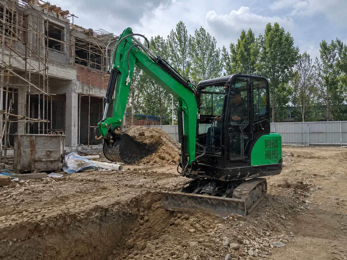 Baustelle Erdarbeiten