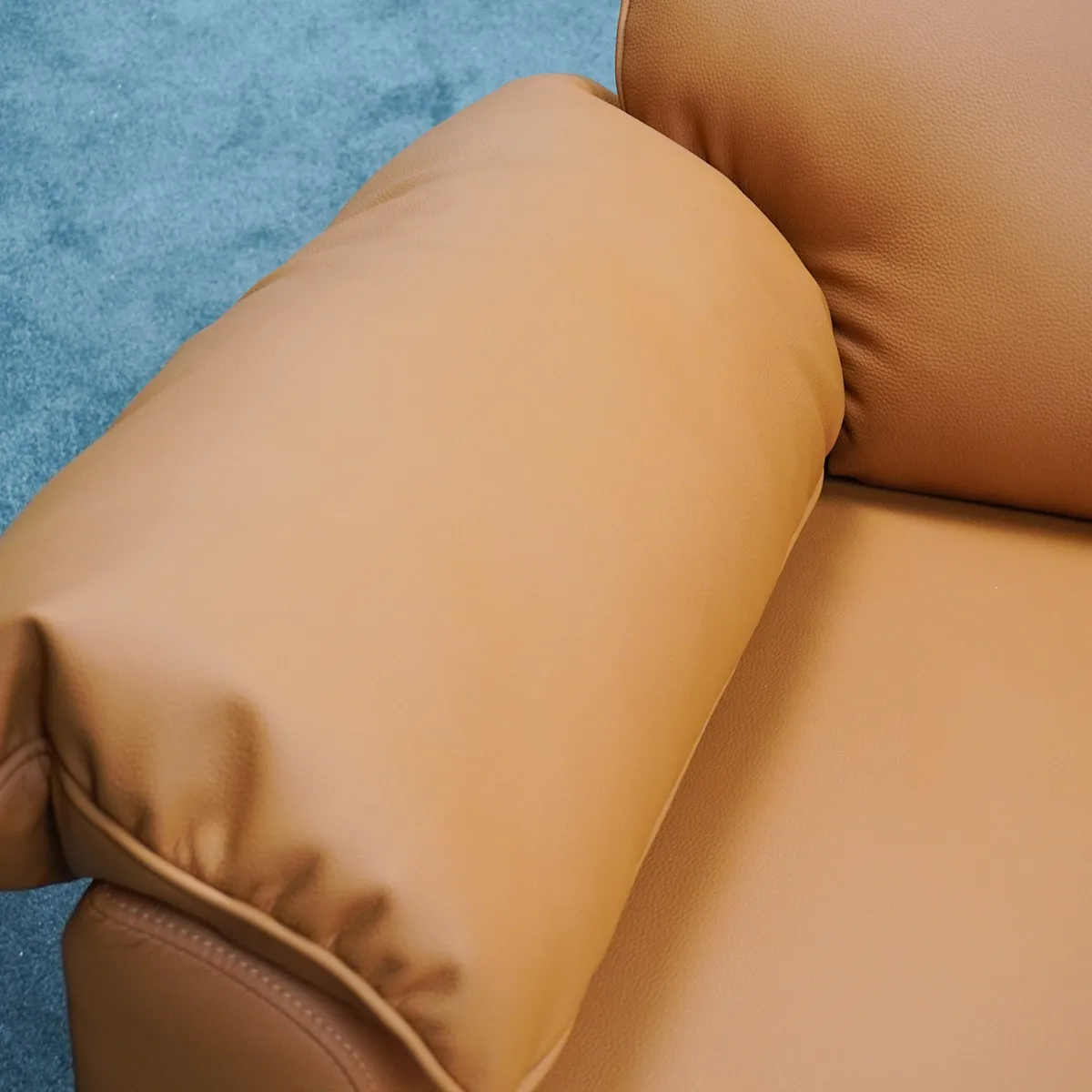 Soft-covered armrest