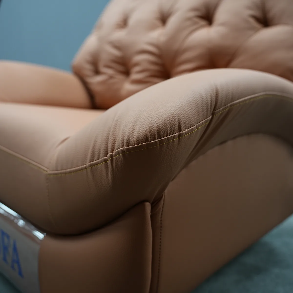 Soft-covered armrest