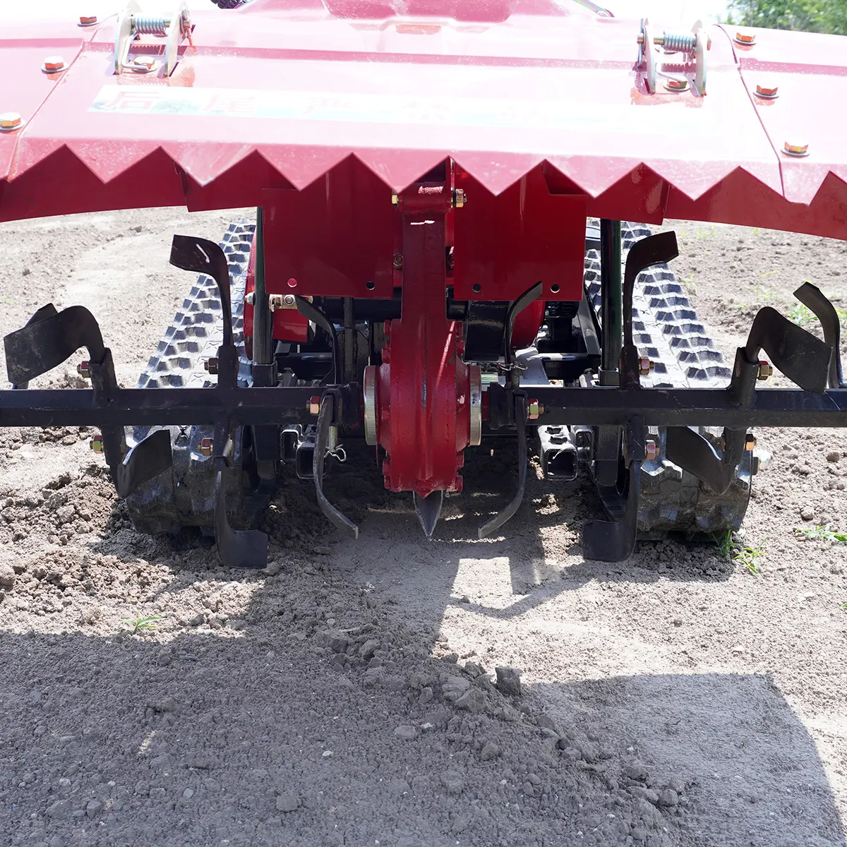 Working end of the rotary tillage cutter roller