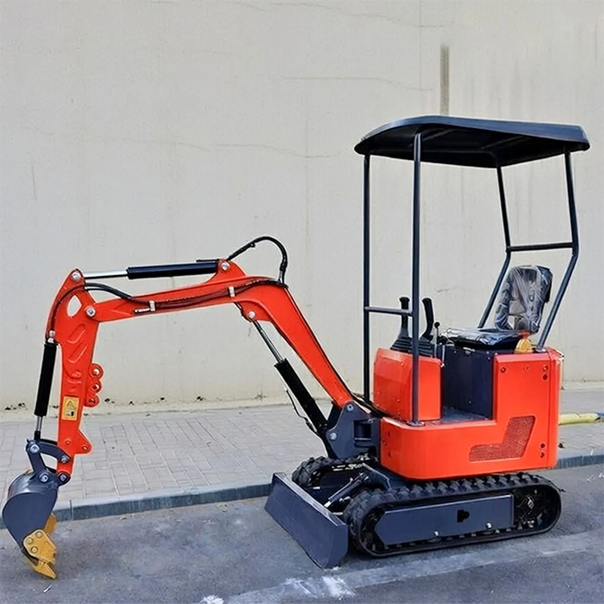 Excavator – 10 – Multi-Angle Real-Scene Shot – Front Left