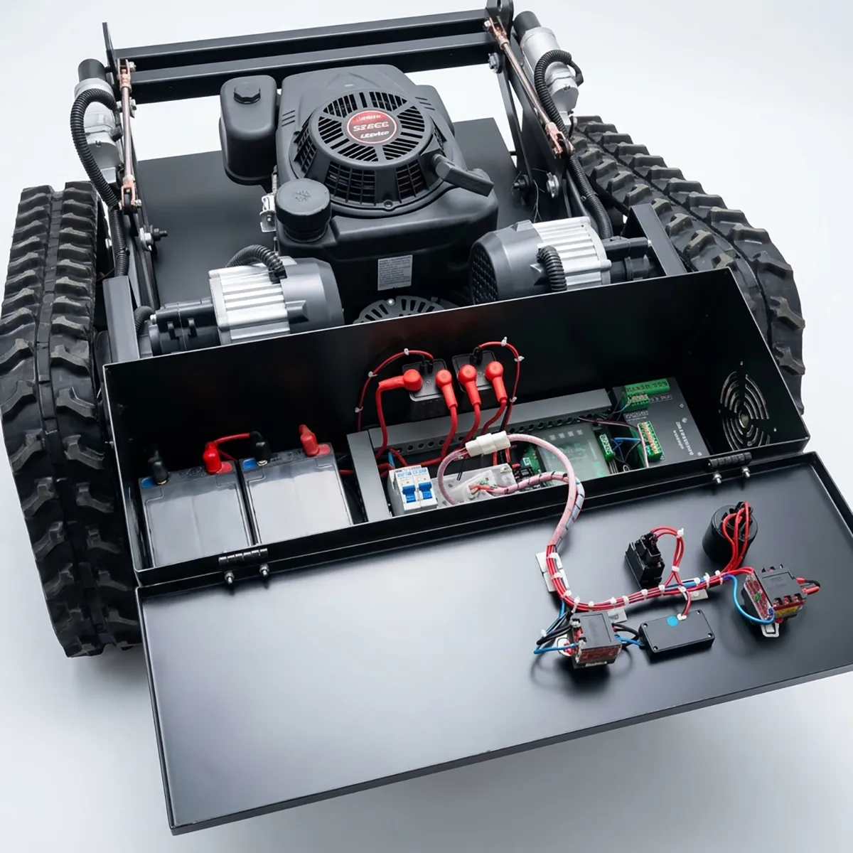 Internal structure of the electrical control cabinet