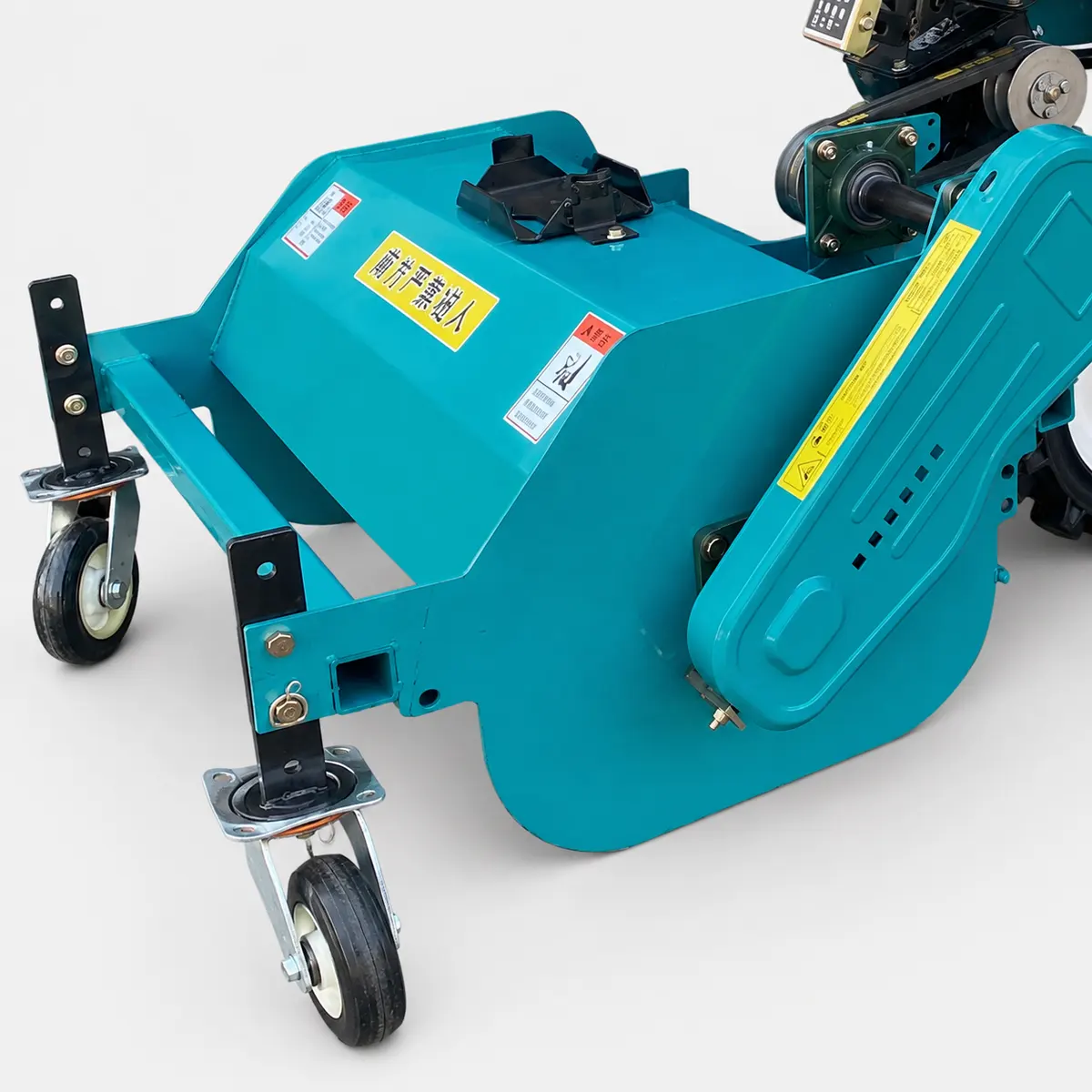 Details - Hand fahrend-188 Diesel, 60-Zoll-Mulchmäher-Verdickte Schneid deck abdeckung