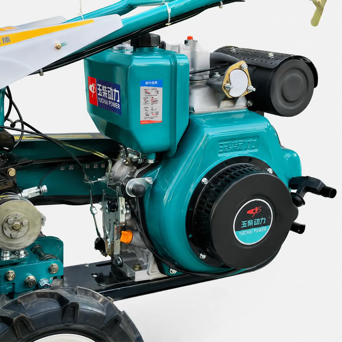 Details - Hand geführt-188 Diesel, 60-Zoll-Mulcher-Hoch effizienter Diesel antrieb