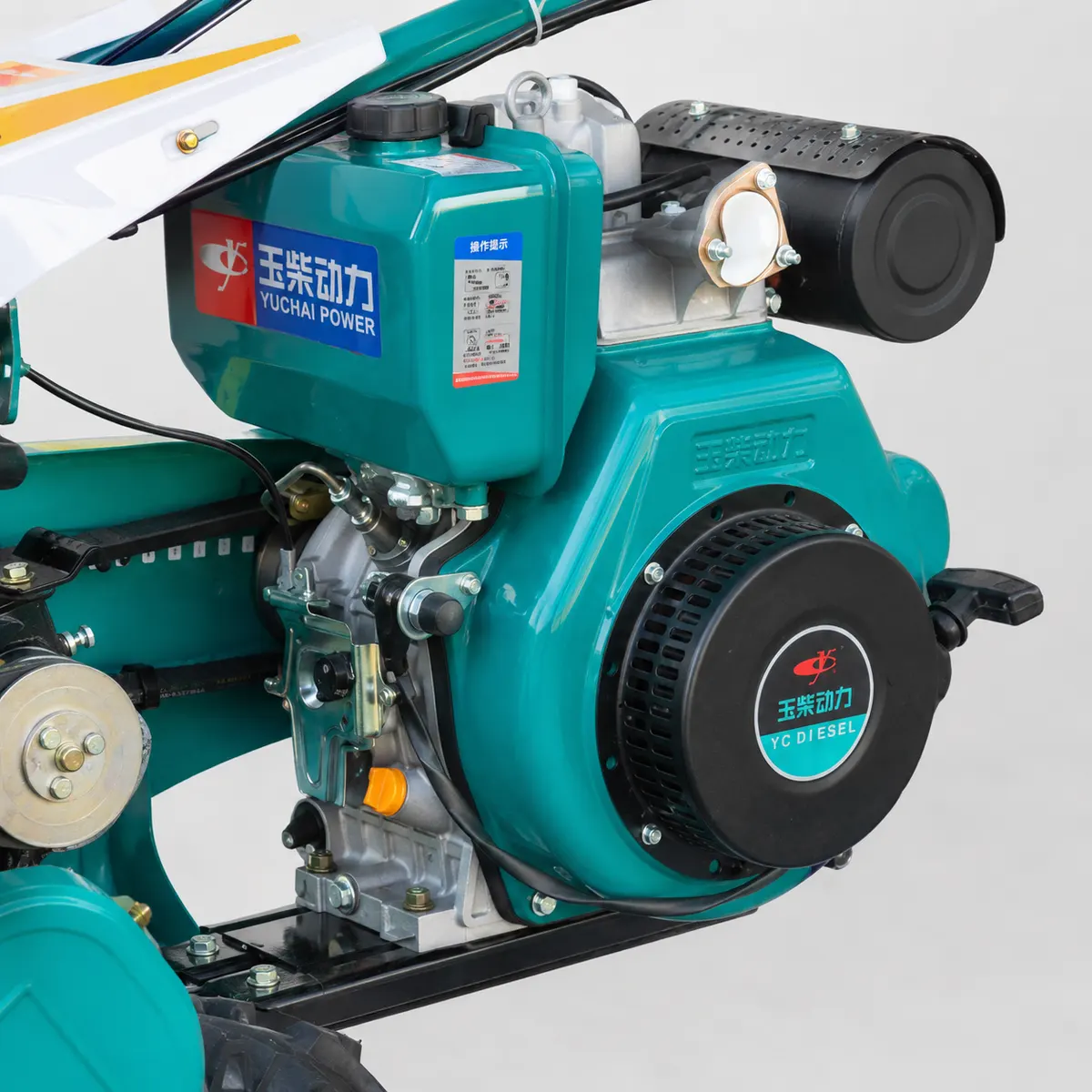 Details – Hand-guided – 192 Diesel, 80cm Wide Flail Mulcher – High-Efficiency Diesel-Powered System