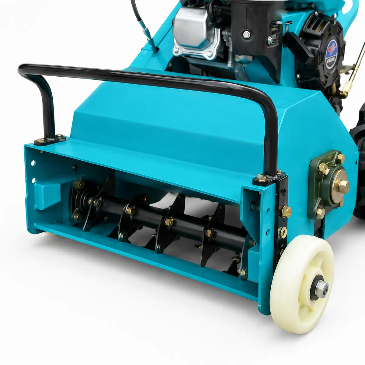 Details-170-Zoll-Push-Mulcher, 50-Zoll-Breite-Mähwerk und Front schutz
