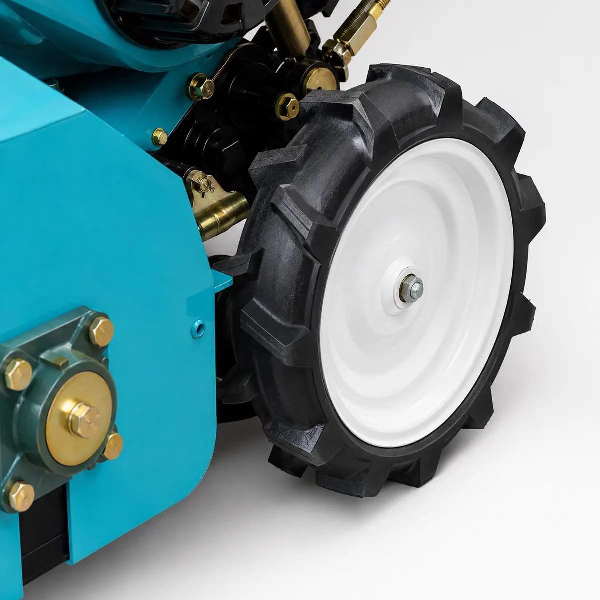 Details-170mm Mulcher mit hand getriebsem Design und 50 cm Schnitt breite-Hinterrad antriebs räder und Getriebe mechanismus