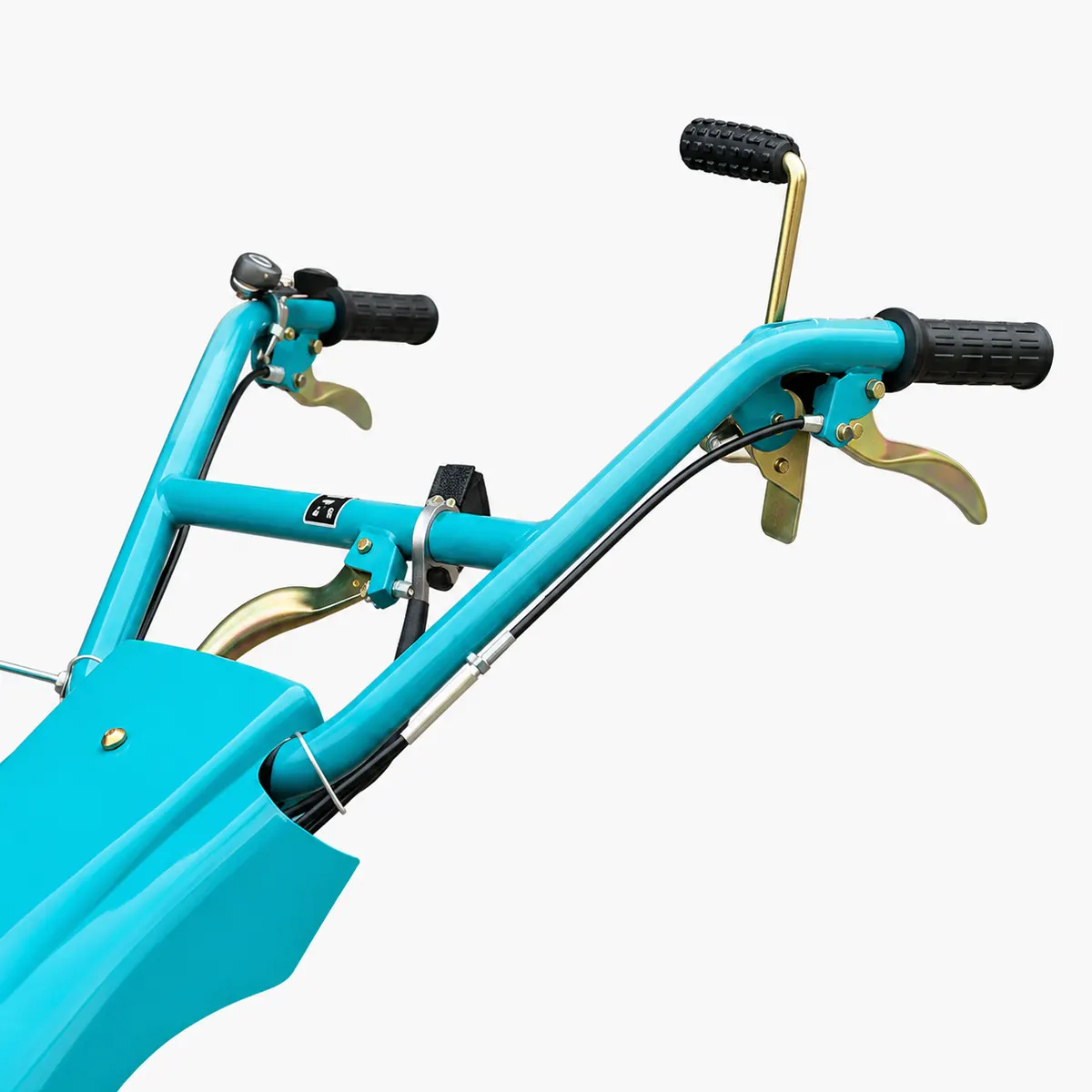 Details-170mm Mulcher mit einer Schnitt breite von 50 cm hinter Griff und Steuer hebel
