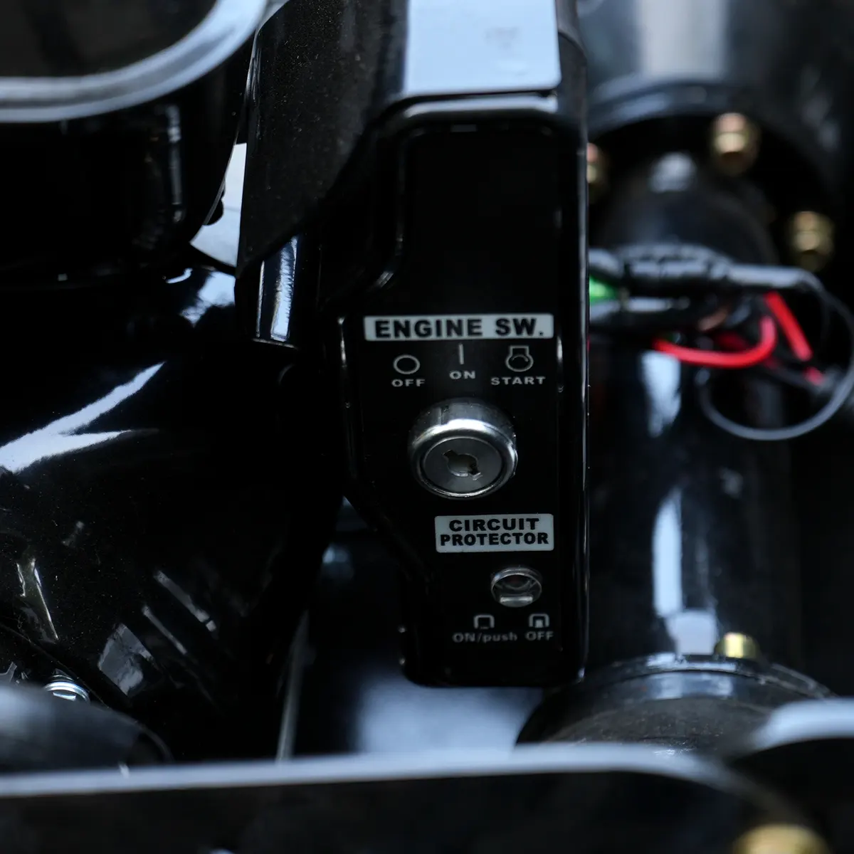 Detail View – Engine Control Switch