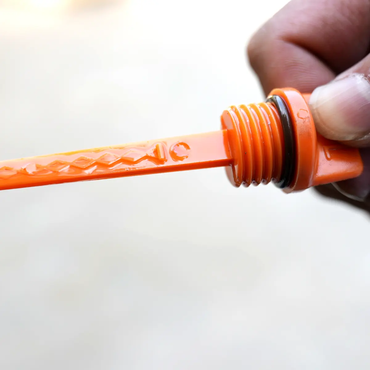 Detail view – Oil dipstick